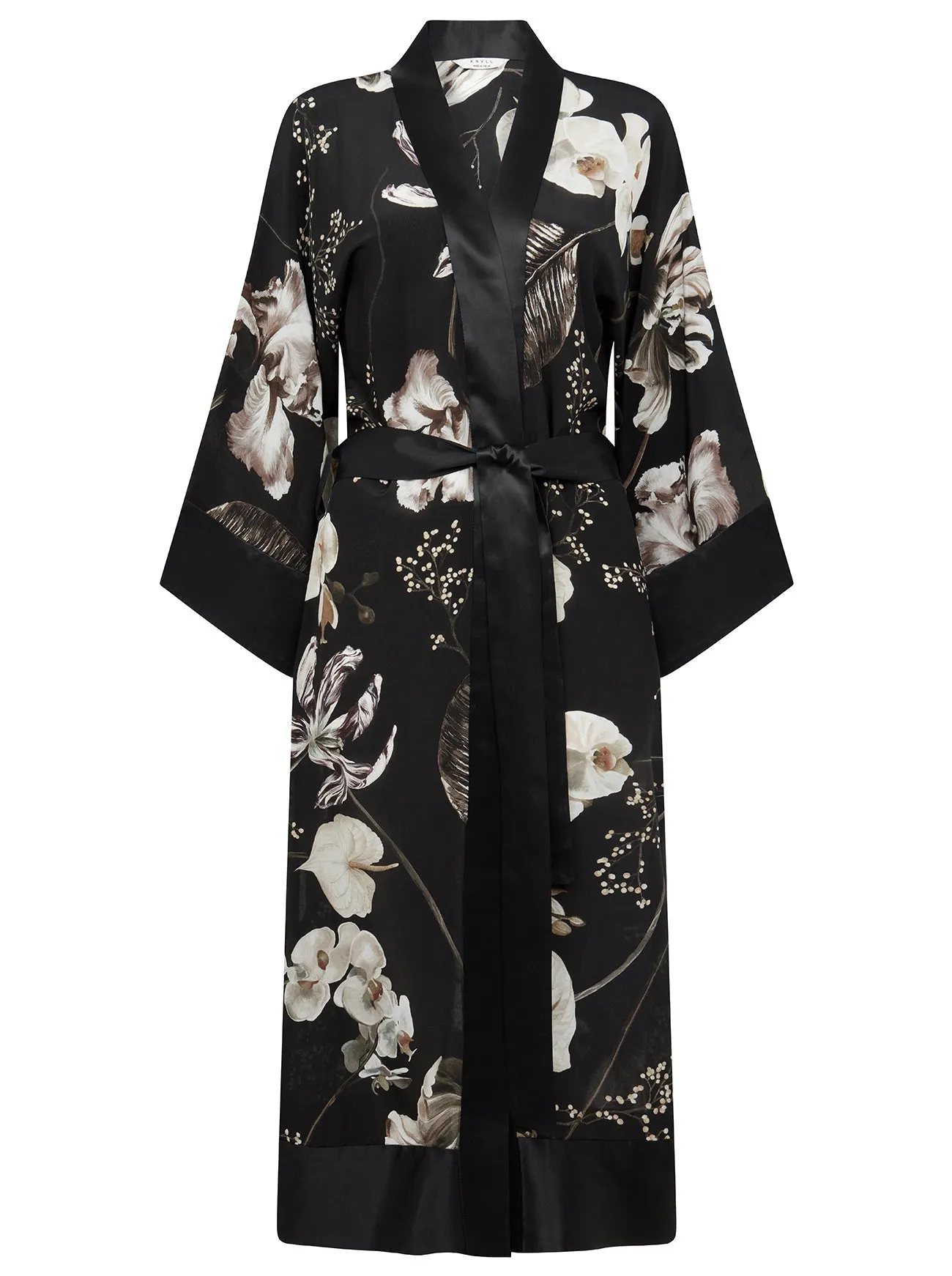 Alison Silk Kimono Robe