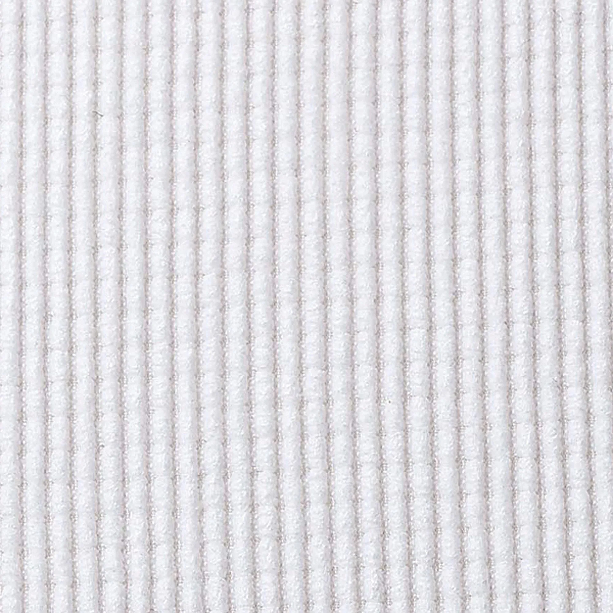 Boca Terry Robe, Mini Check Waffle Weave, White, OSFM