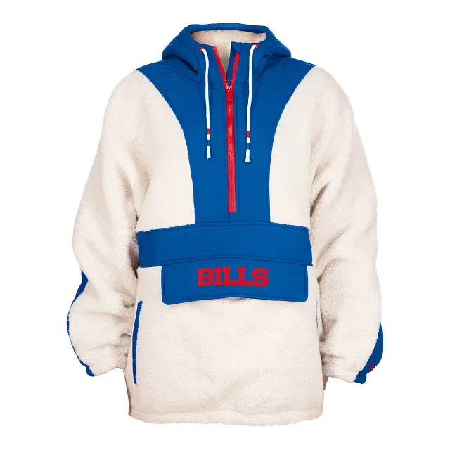 Buffalo Bills Womens Quarter Zip Polar Fleece