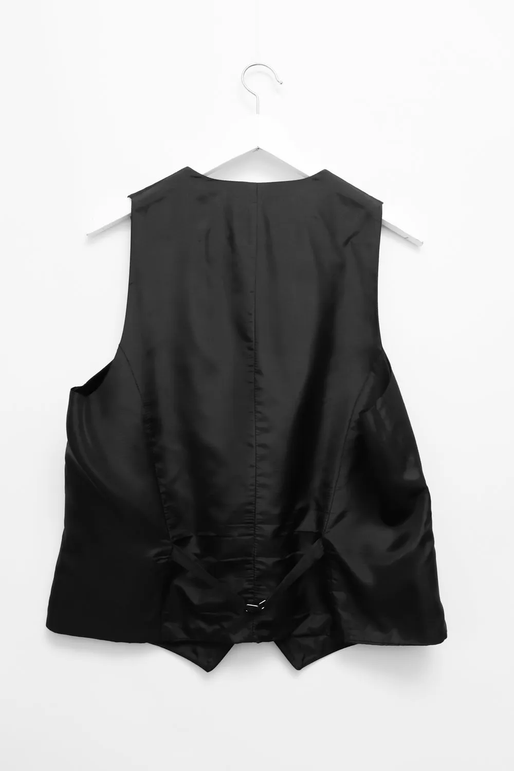 CLASSY BLACK VINTAGE SUIT VEST