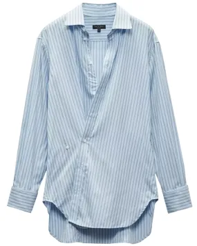 Cool Blue Indiana Stripe Shirt