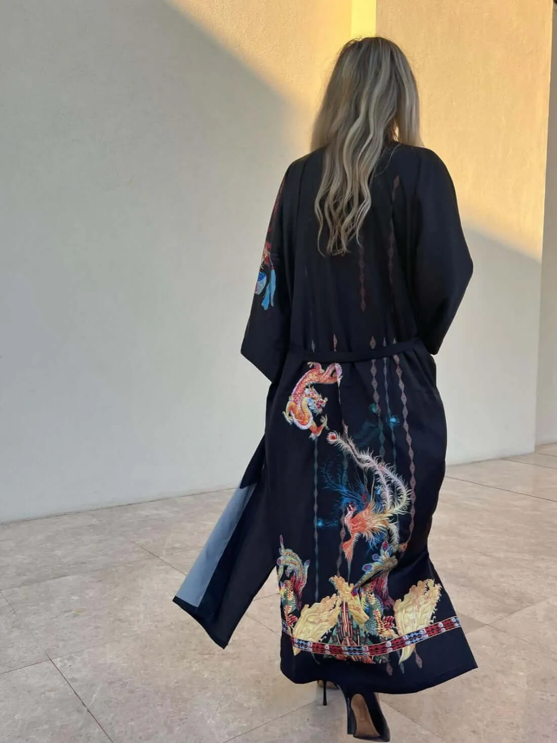 Dragon Phoenix Kimono Robe