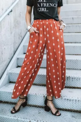 Far Away Places Wide Leg Pants