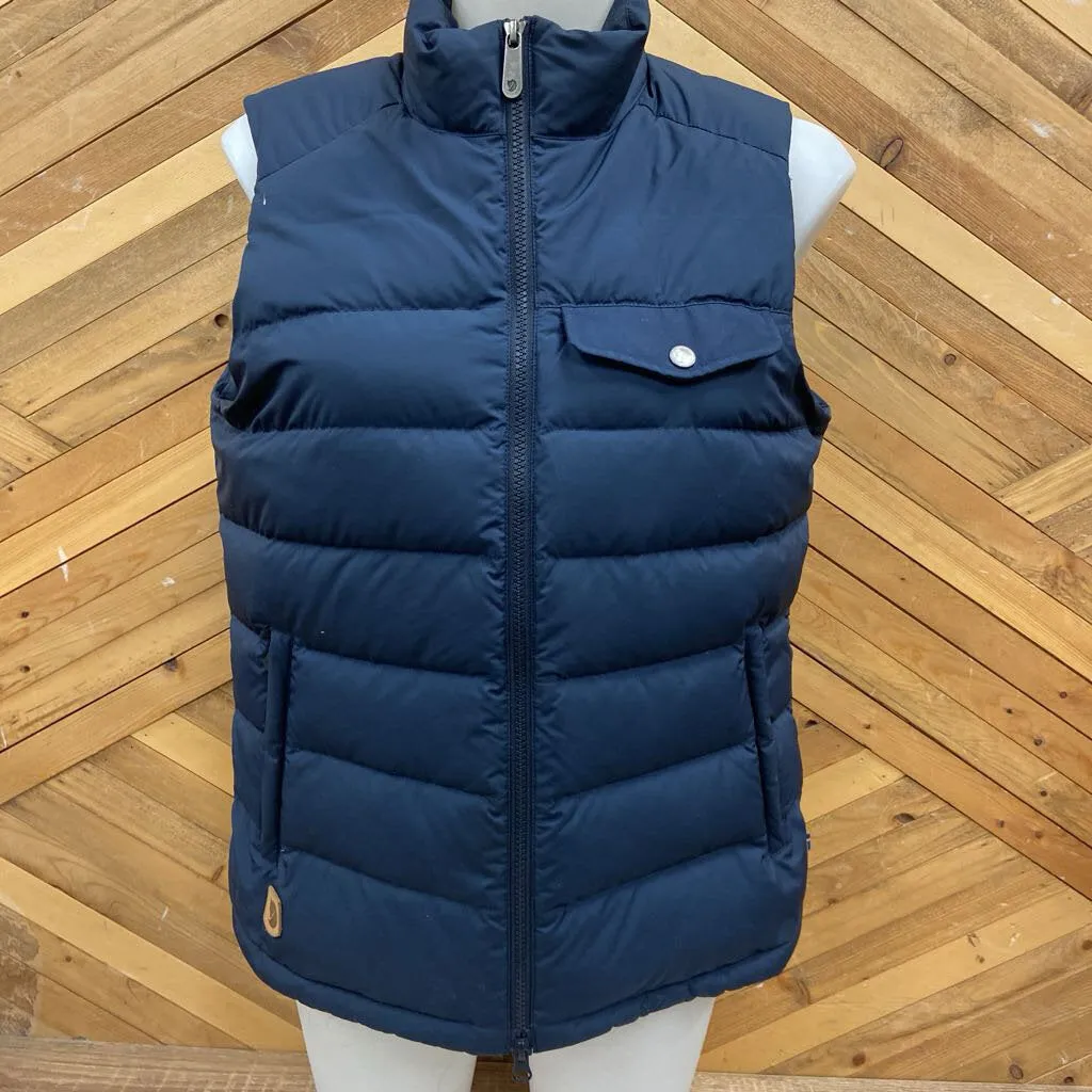 Fjallraven - Women's Down Vest - MSRP $250: Navy Blue-women-MD