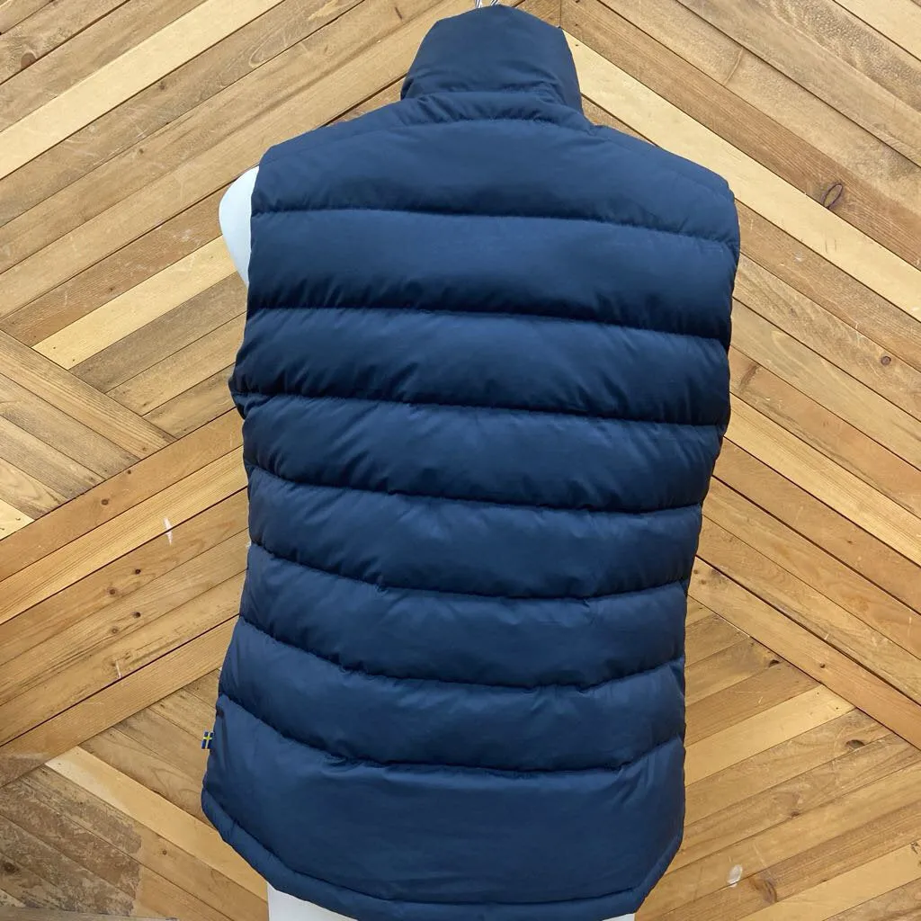 Fjallraven - Women's Down Vest - MSRP $250: Navy Blue-women-MD