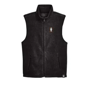 Girl Unboxed OG Fleece Vest - Black