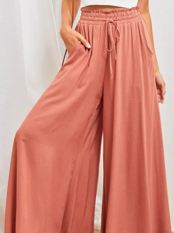 High Waisted Wide Leg Pants