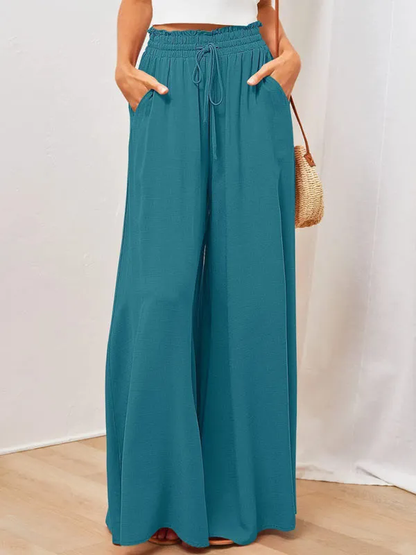 High Waisted Wide Leg Pants