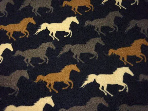 Horses - Fleece Print