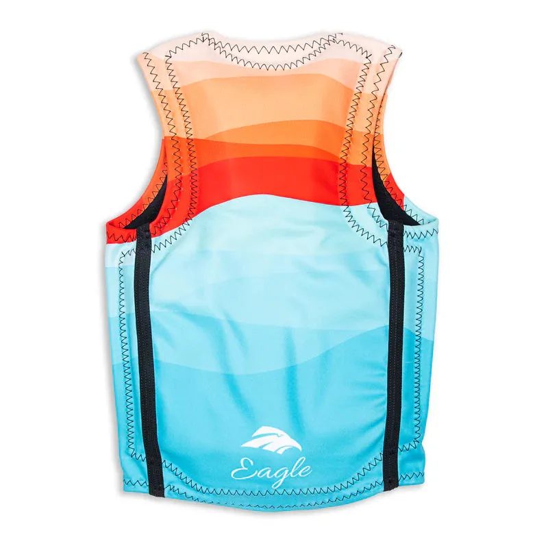 Masterline 2023 Eagle Jr Sunrise Vest - Orange/Blue