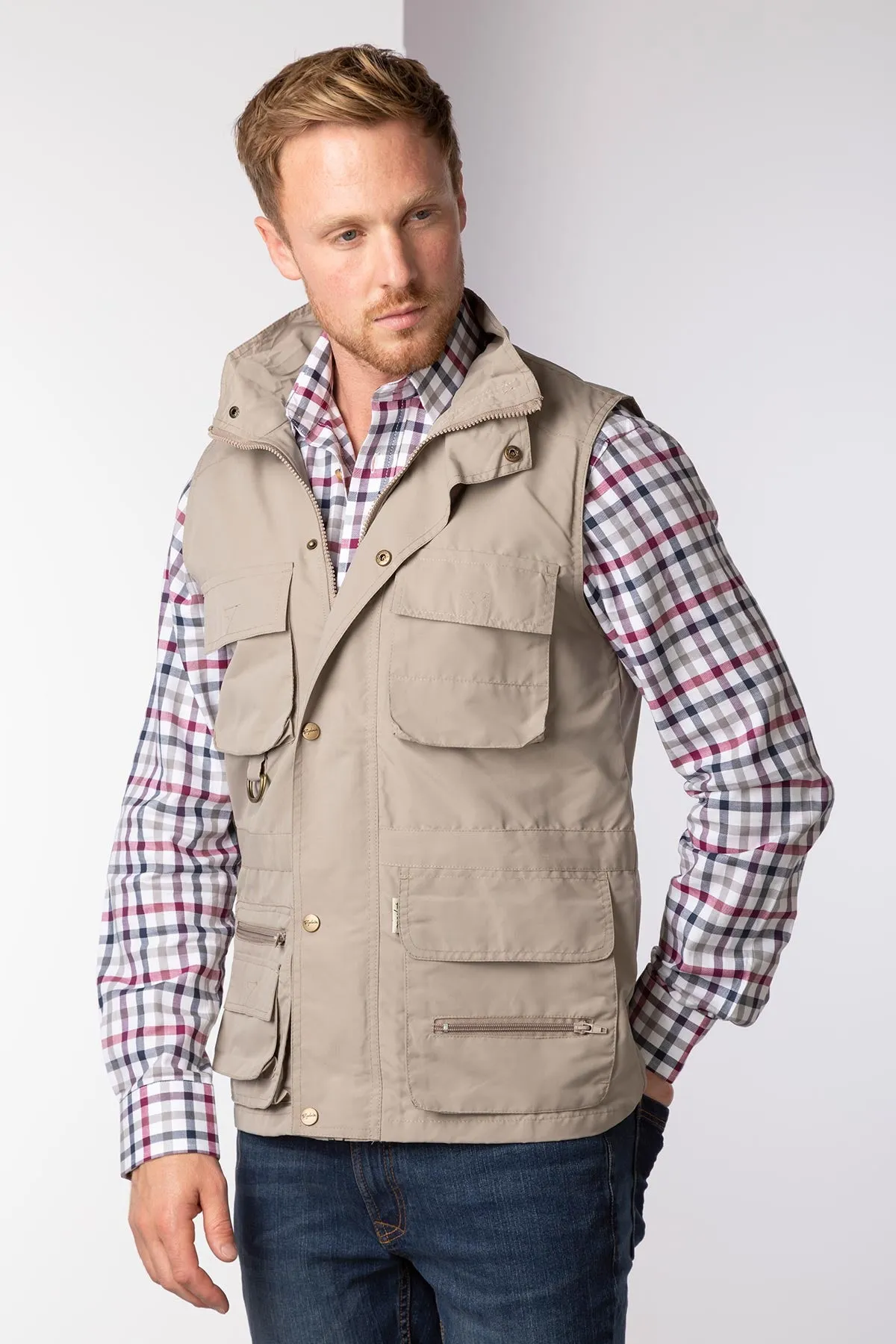 Men's Multi-Pocket Utility Vest - Skipton