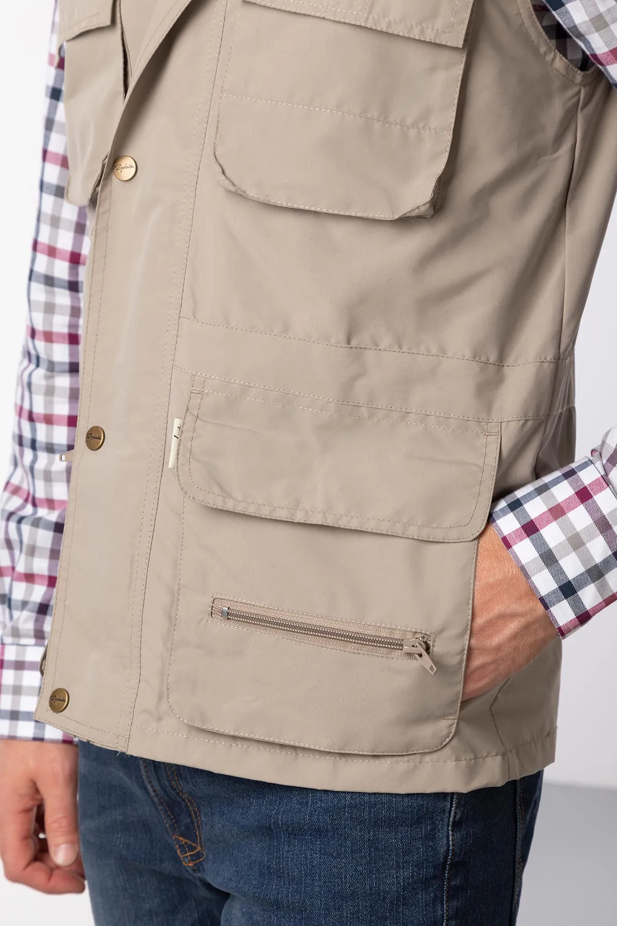 Men's Multi-Pocket Utility Vest - Skipton