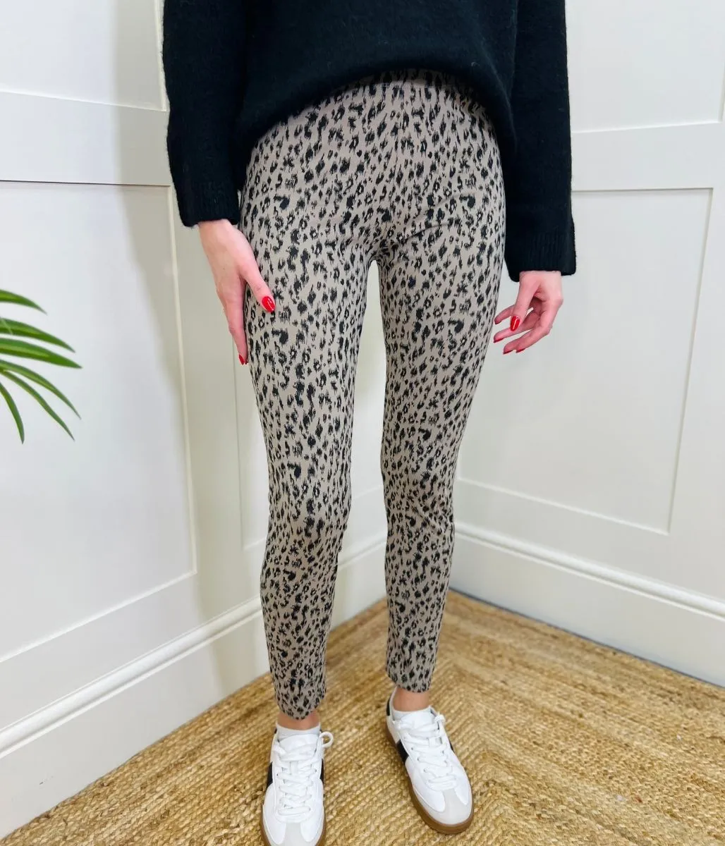 Mink Animal Printed Leggings