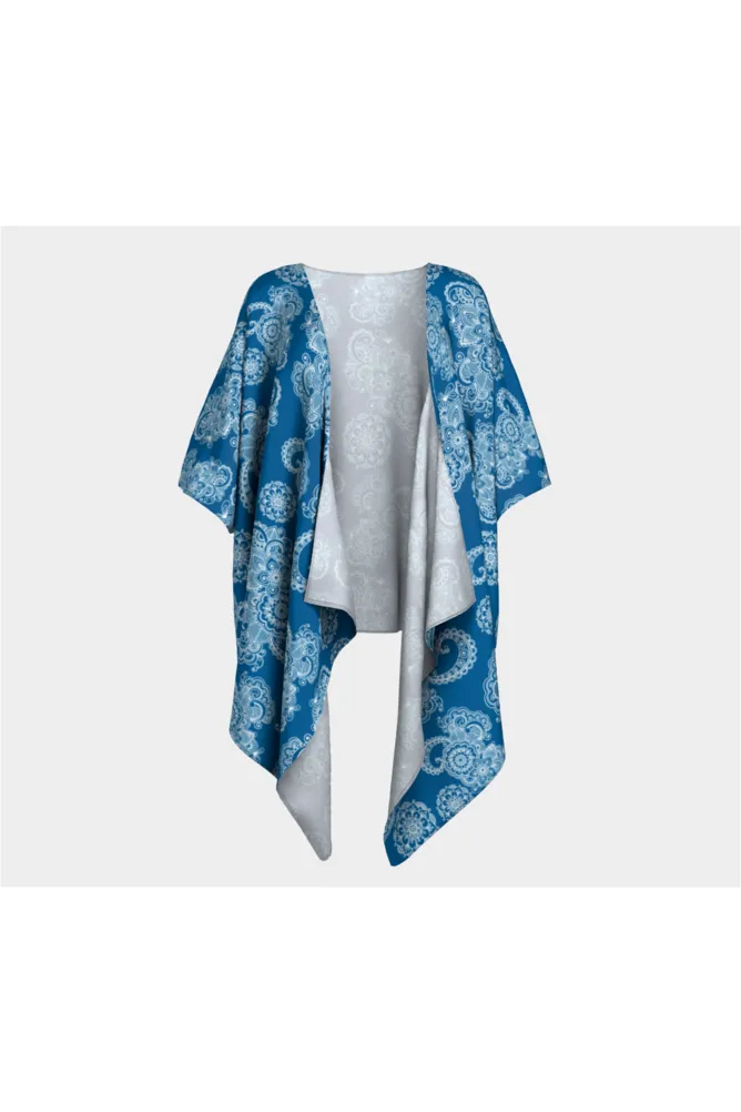 Paisley Palace Draped Kimono