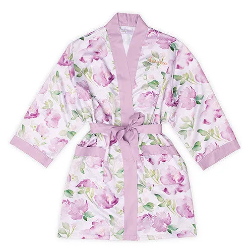 Personalized Silky Kimono Bridesmaids Robes