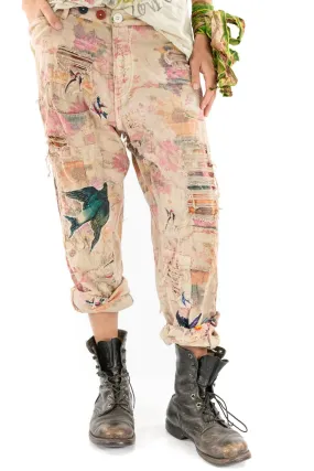 Printed Bobbie Trousers