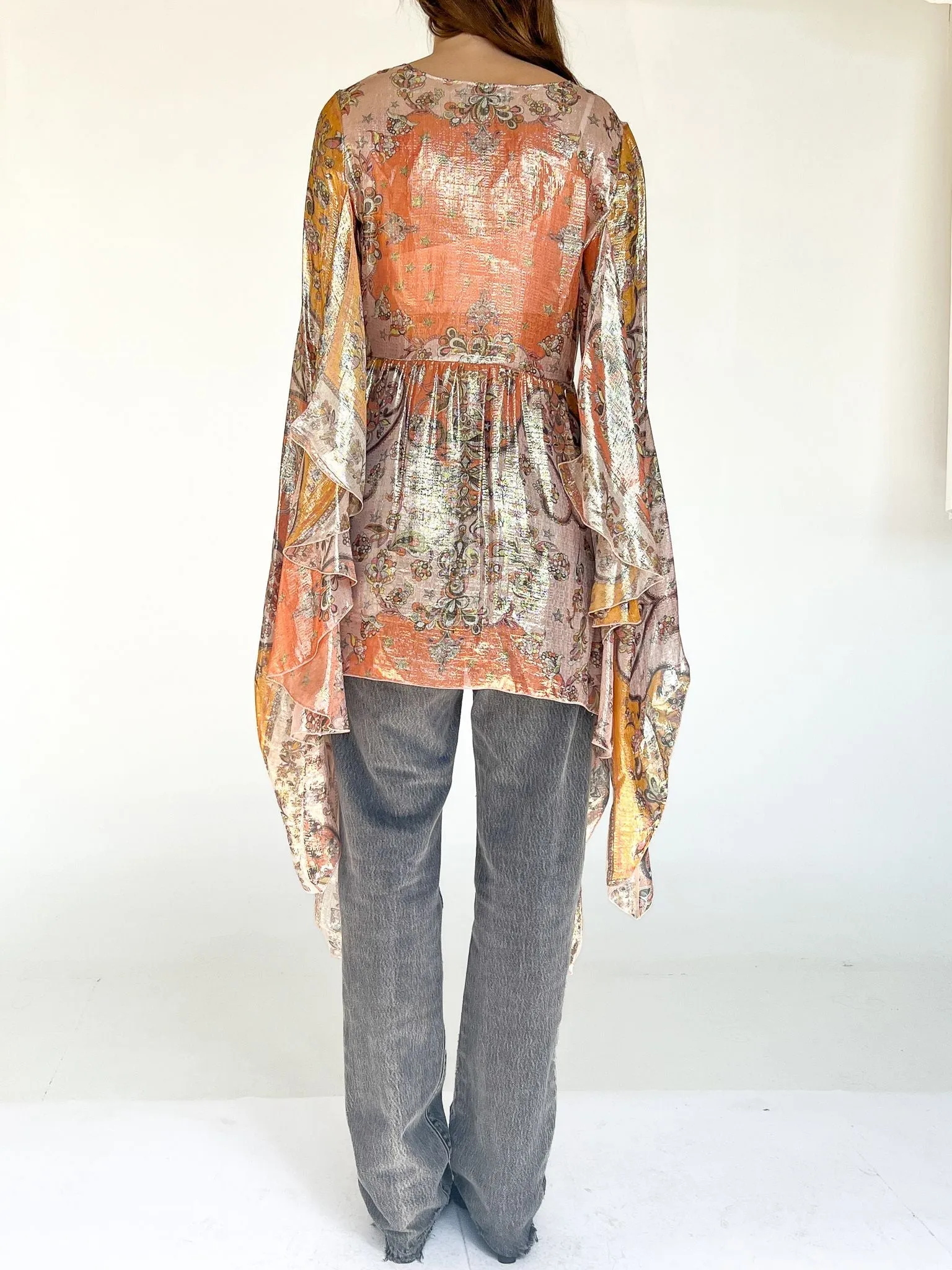 Pucci Metallic Fairy Blouse (S)