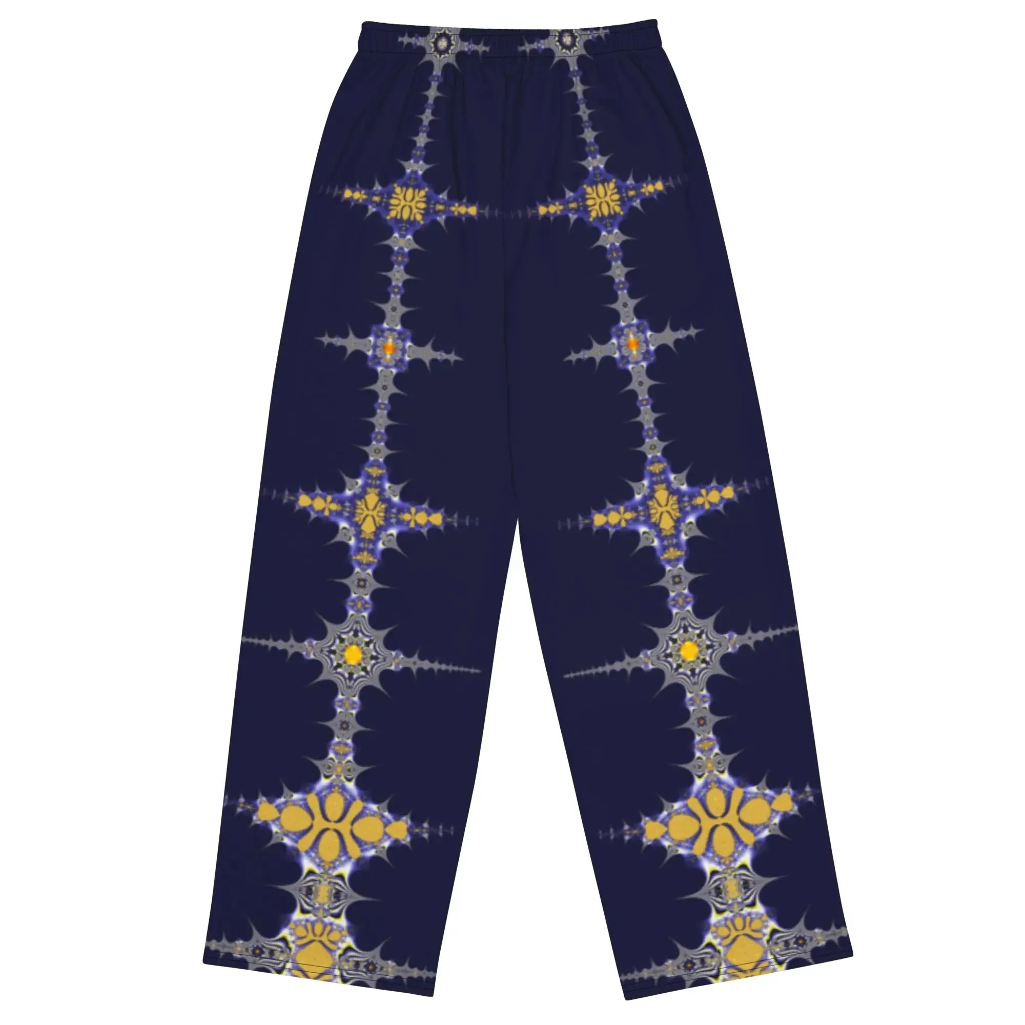 "Purple Pike" Collection - All Over Print Unisex Wide Leg Pants