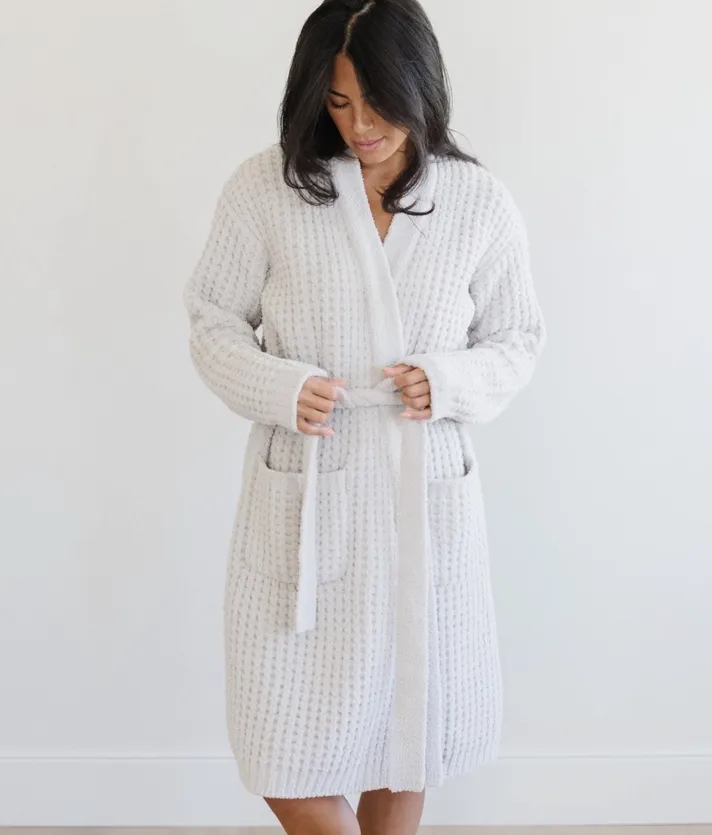 Saranoni Waffle Knit Robes - 2 Colors!