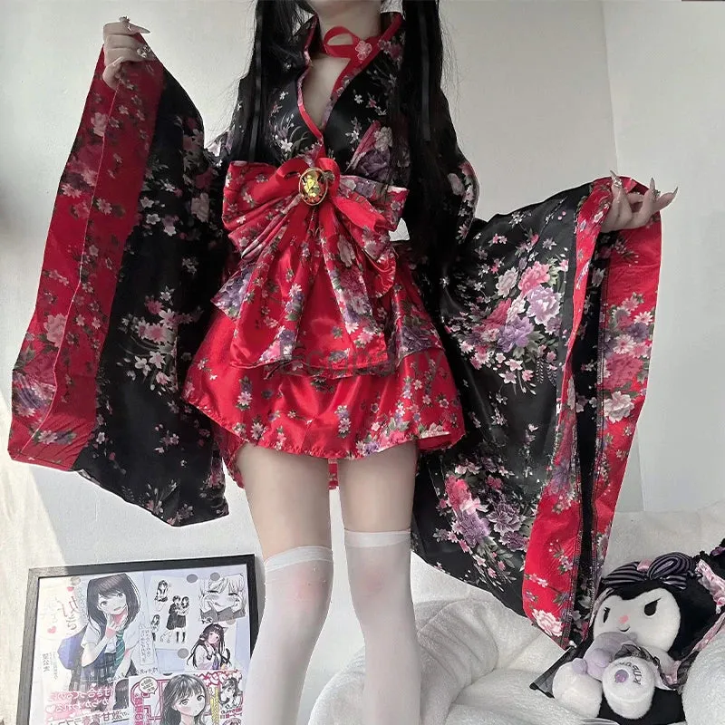 Sultry Kimono Dress Robes