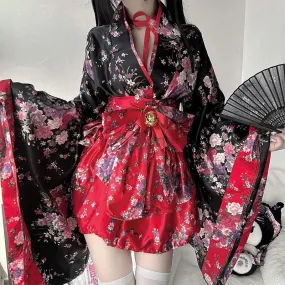 Sultry Kimono Dress Robes