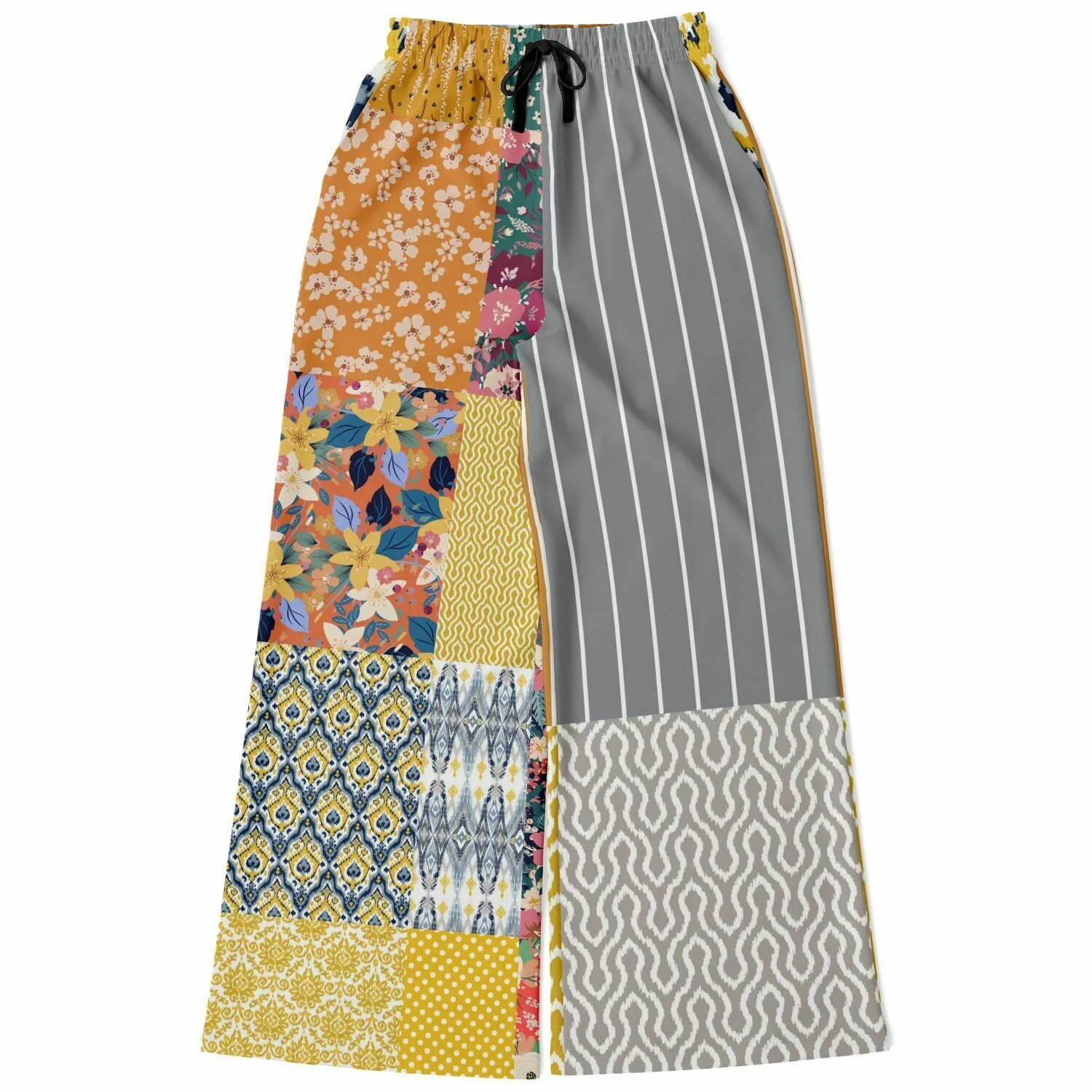 Tallulah Bankhead Sin City Eco-Poly Wide Leg Pants