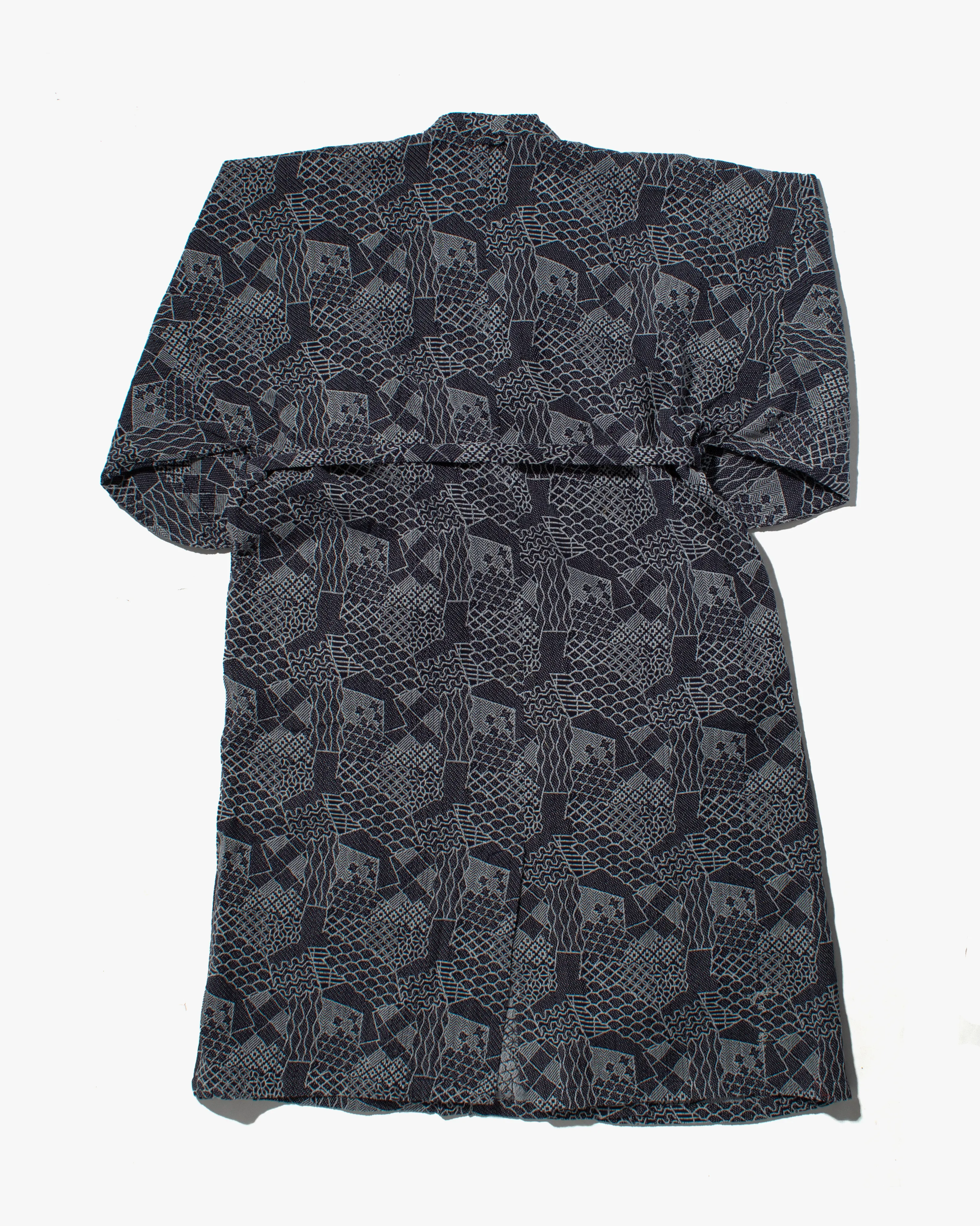 Wa-Modern Haori Robe, Jacquard Weave