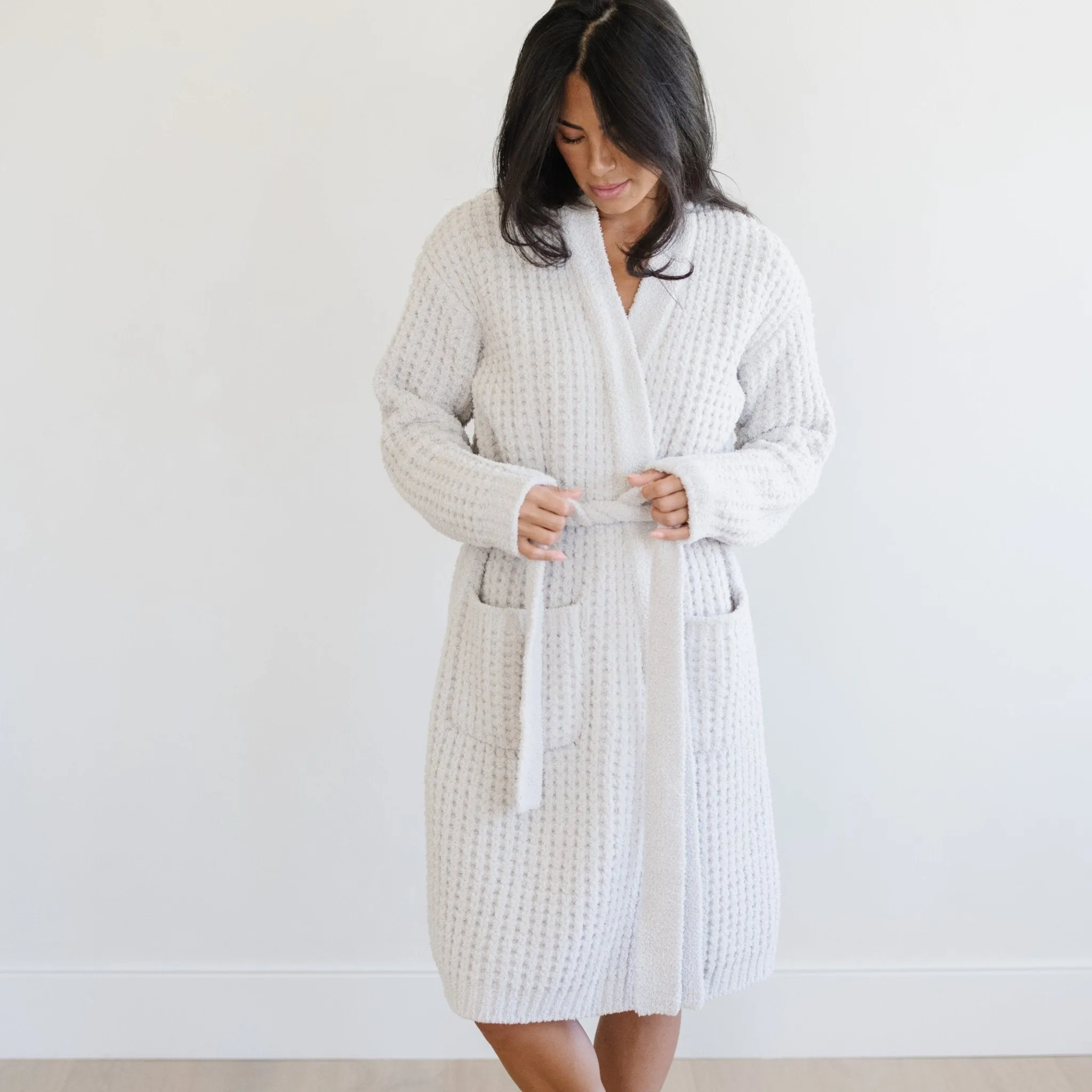 WAFFLE KNIT ROBES