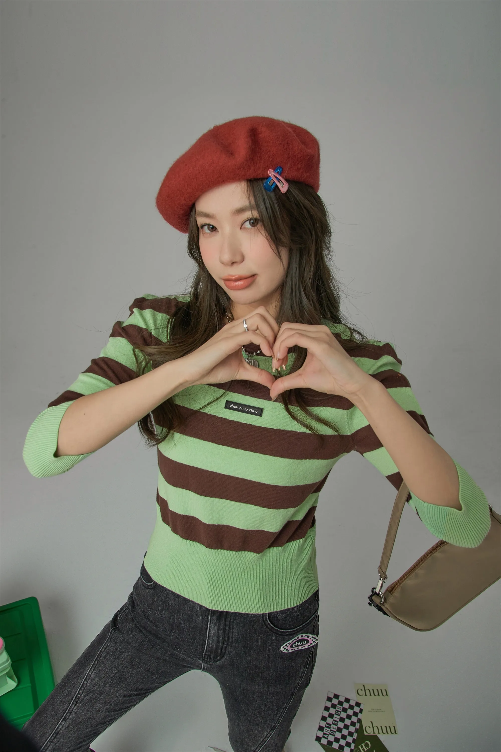 You Are So Sweet Stripes Knit Top