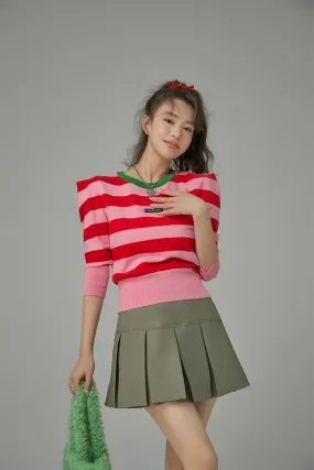 You Are So Sweet Stripes Knit Top