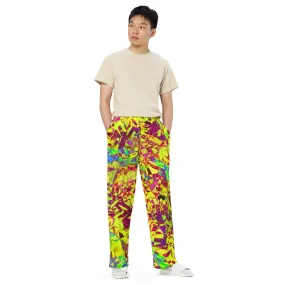 Yum All-over print unisex wide-leg pants